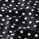 popeline di cotone grandi pois – nero/bianco,  thumbnail number 2