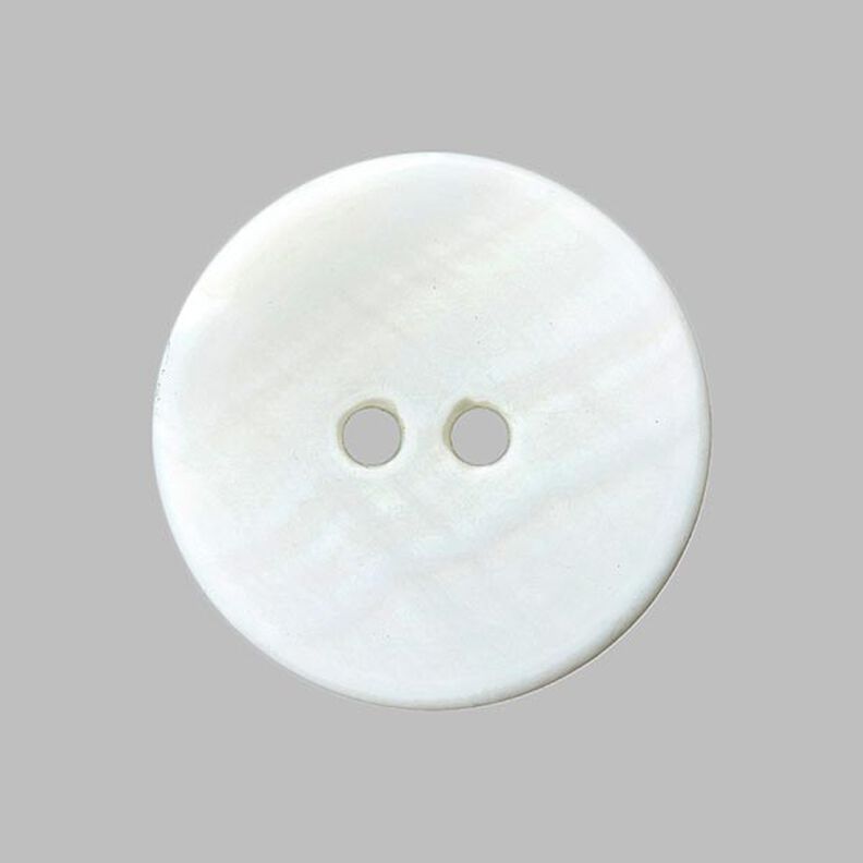 bottone madreperla pastello - bianco,  image number 1