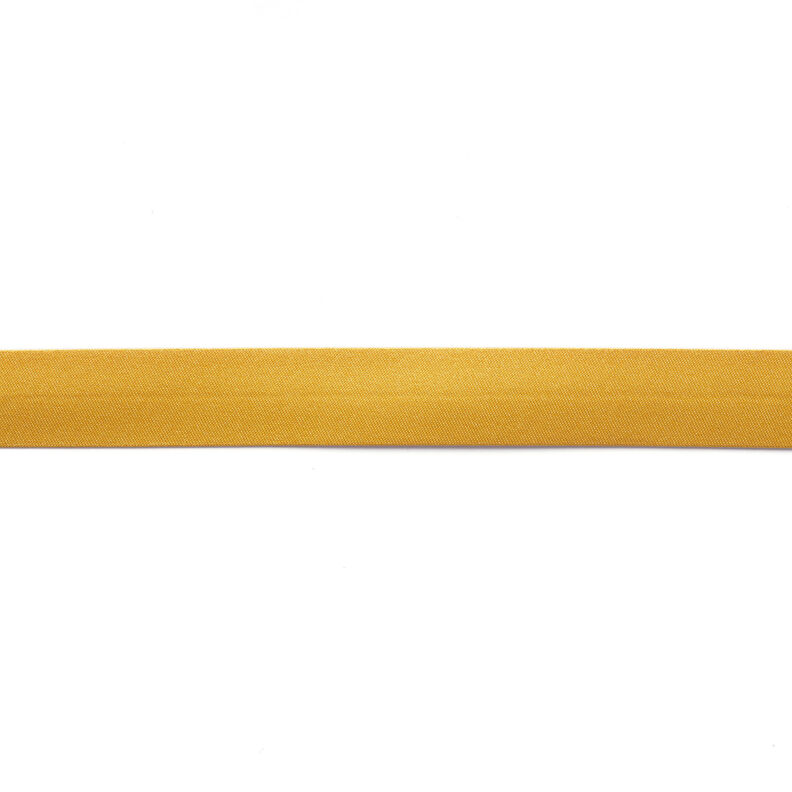 Nastro in sbieco satin [20 mm] – senape,  image number 1