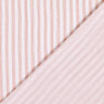 mussolina / tessuto doppio increspato double face Righe – rosa anticato/bianco,  thumbnail number 1