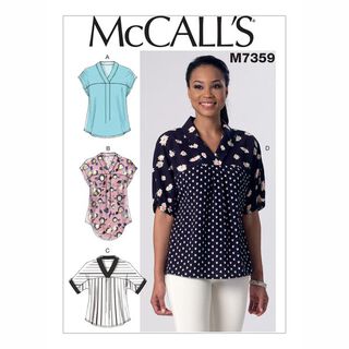 top, McCalls 7359 | 42 - 50, 