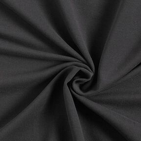 French terry leggero tinta unita – nero, 