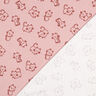 flanella di cotone Gatti | by Poppy – rosa antico chiaro/rosso borgogna,  thumbnail number 4
