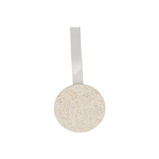 Fermatenda con chiusura magnetica in lolla di riso [21,5cm] – bianco, 