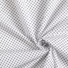 popeline di cotone Mini pois Polka – bianco/nero,  thumbnail number 3