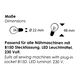 lampadina a LED “Carla’s Collection” B15D 230 V|0,6 watt,  thumbnail number 3