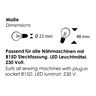 lampadina a LED “Carla’s Collection” B15D 230 V|0,6 watt,  thumbnail number 3