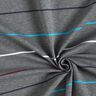 jersey di cotone Righe colorate – grigio ardesia,  thumbnail number 3