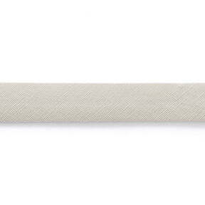 Nastro in sbieco misto lino [20 mm] – grigio nebbia, 