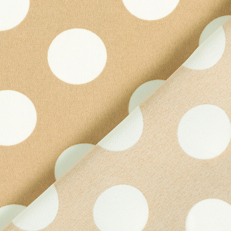 tessuto increspato pois [2,5 cm] – beige,  image number 4