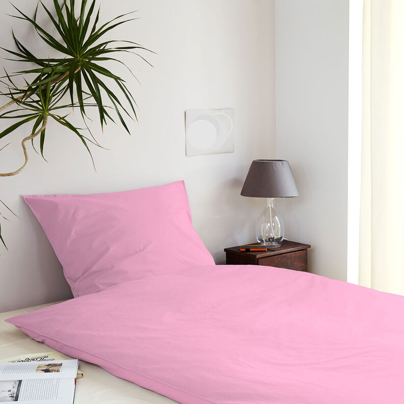 tessuto in cotone cretonne tinta unita – rosa,  image number 6