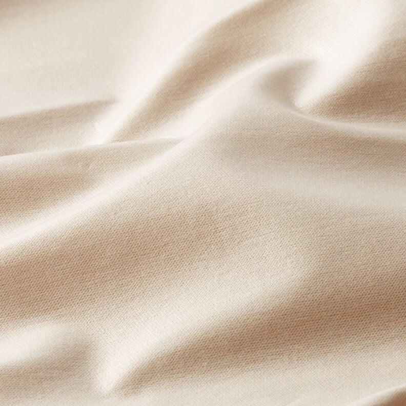 PUL jersey di cotone tinta unita – sabbia,  image number 2