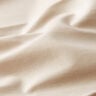 PUL jersey di cotone tinta unita – sabbia,  thumbnail number 2
