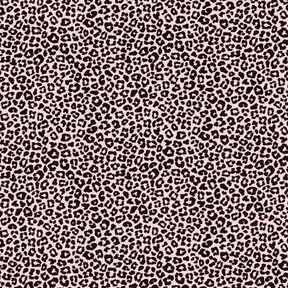 jersey di cotone mini stampa leopardata &ndash; rosa chiaro/nero, 