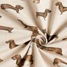 tessuto arredo mezzo panama cane bassotto – naturale,  thumbnail number 3
