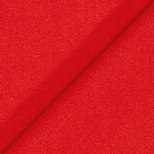 Georgette crêpe Moss – rosso carminio, image number 3