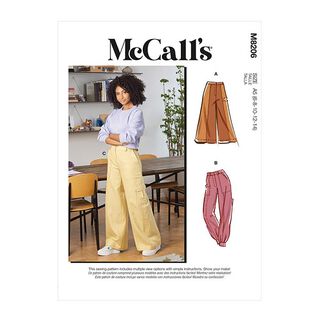 pantalone, McCall´s 8206 | 42-50, 