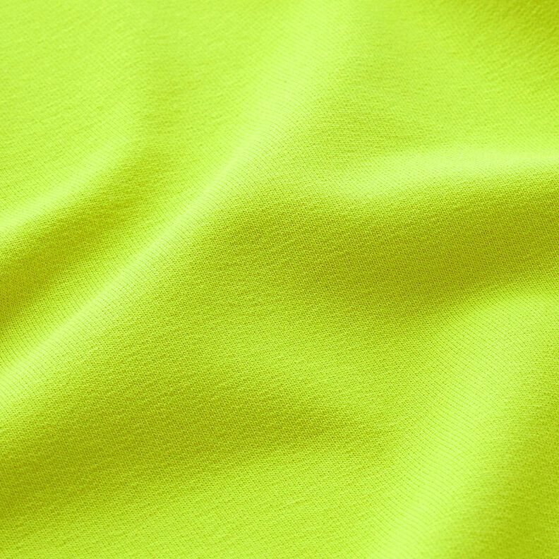 French terry leggero tinta unita – verde lime, image number 2