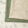 Tessuto arredo mezzo panama rami sottili – verde oliva chiaro | Resto 10cm,  thumbnail number 5