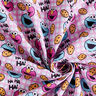 popeline di cotone Tessuto oggetto di licenza Cookie Monster ed Elmo | Sesame Workshop – bianco,  thumbnail number 3
