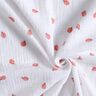 mussolina / tessuto doppio increspato coccinella stampa digitale | Poppy Fabrics – bianco,  thumbnail number 3