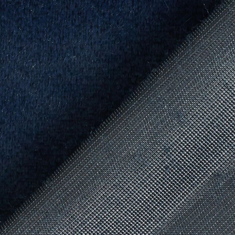 pelliccia sintetica di alta qualità monocromatica – blu marino,  image number 3