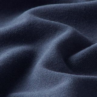 GOTS tessuto per bordi e polsini in cotone | Tula – blu marino, 