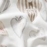 jersey di cotone Cuori ad acquerello stampa digitale – avorio/grigio blu,  thumbnail number 2