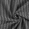 Jacquard jersey misto cotone a quadri – nero/bianco,  thumbnail number 3