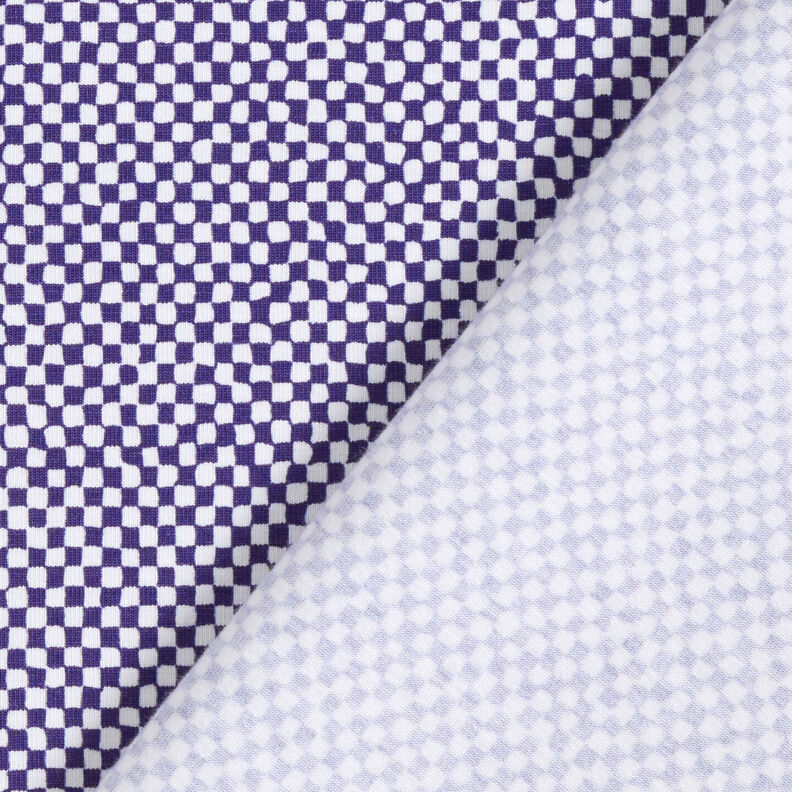 GOTS Jersey di cotone Mini quadri | TCC x LOOKS by Wolfgang Joop – lilla bluastro/bianco,  image number 6