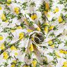 tessuto in cotone cretonne Rami di limone – bianco/giallo limone,  thumbnail number 3