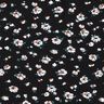 Tessuto in viscosa con pioggia floreale – nero,  thumbnail number 1