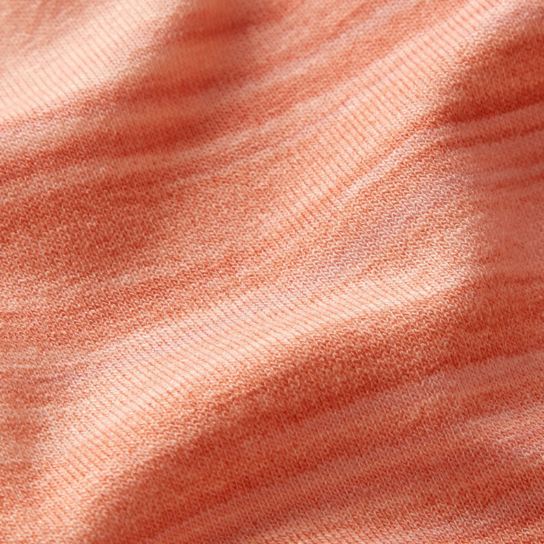 jersey di viscosa Righe longitudinali a colore sfumato – rosso scuro/albicocca,  image number 4