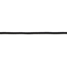 Cordoncino elastico [Ø 3 mm] – nero, 