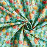 popeline di cotone Gioose verdure in argilla stampa digitale – azzurro,  thumbnail number 3