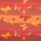 jersey di cotone, farfalle – arancione,  thumbnail number 1
