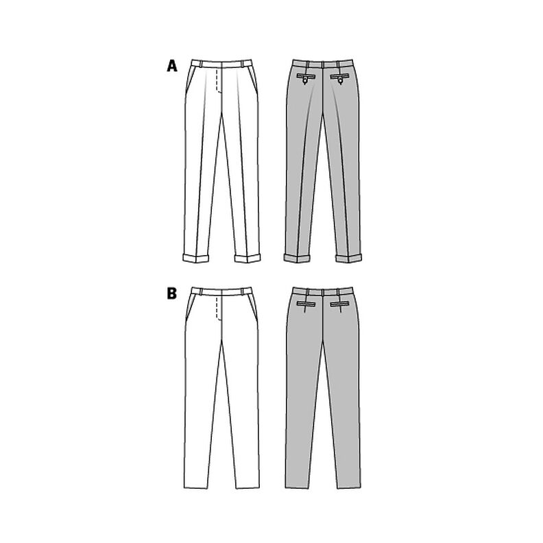 Pantalone, Burda 6689,  image number 4