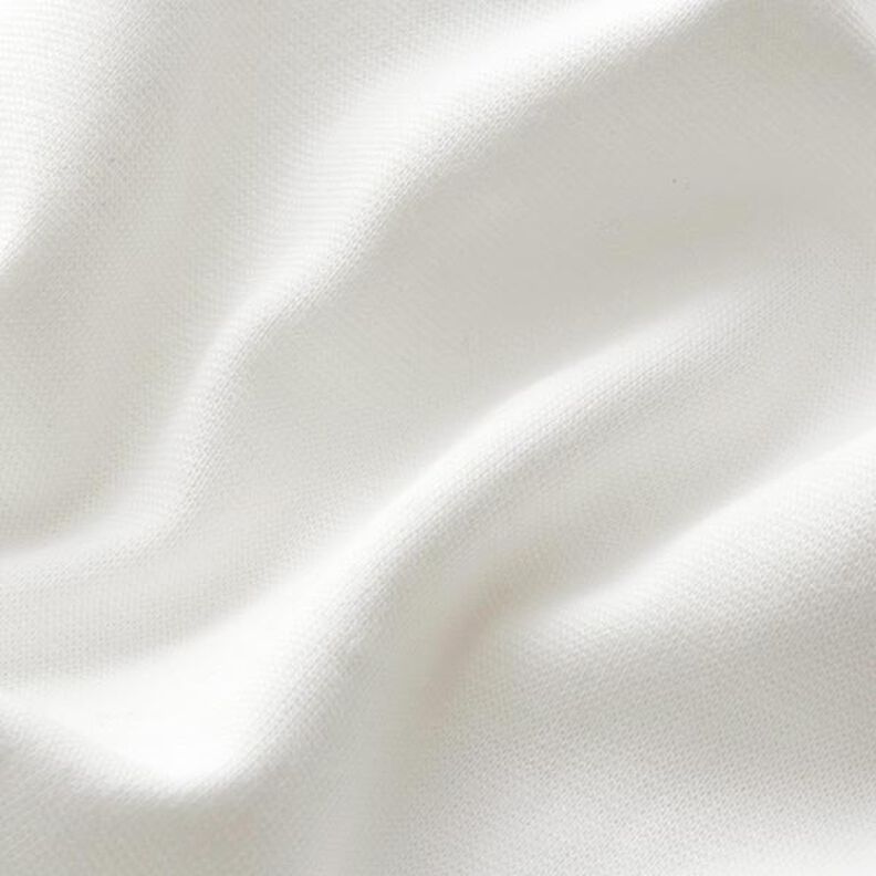tessuto per bordi e polsini tinta unita – bianco lana,  image number 4