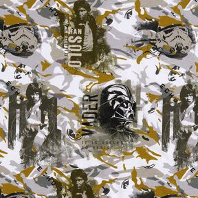 jersey di cotone Camouflage | Star Wars – bianco lana, 