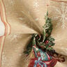 taglio di tessuto arredo gobelin Abete – rosso carminio/beige chiaro,  thumbnail number 3