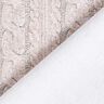 French terry, felpa estiva Stampa a trecce – beige chiaro,  thumbnail number 4