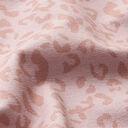jersey di cotone, stampa leopardata – rosa antico chiaro, 