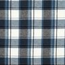 flanella di cotone grandi quadri – colore blu jeans/bianco lana,  thumbnail number 1