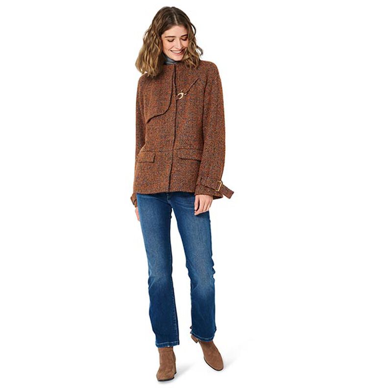 giacca / cappotto con maniche raglan e colletto alto | Burda 5974 | 34-44,  image number 3