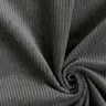 velluto a coste larghe prelavato tinta unita – grigio scuro,  thumbnail number 1