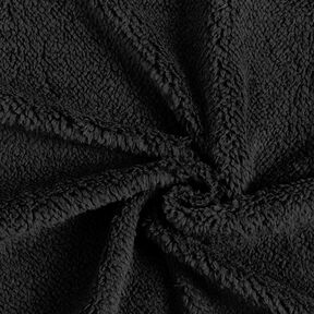 ecopelliccia tessuto teddy bear – nero, 