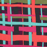 tessuto in viscosa stretch Line Layers | Nerida Hansen – rosso merlot/arancione,  thumbnail number 1