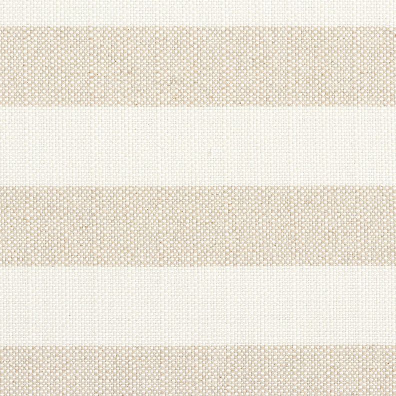 tessuto arredo panama Rigato &ndash; beige chiaro/naturale,  image number 1