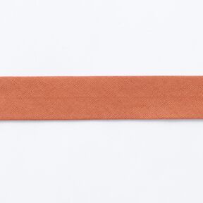 Nastro in sbieco Cotone bio [20 mm] – terracotta, 