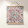 taglio di tessuto arredo gobelin Grande Mandala – violetto pastello/beige chiaro,  thumbnail number 6